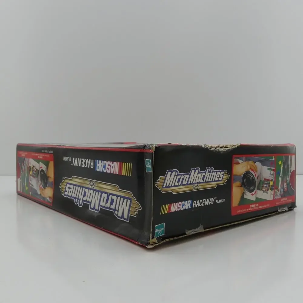VTG 1999 Micro Machines NASCAR Raceway Playset Winners Circle Hasbro w/ Box